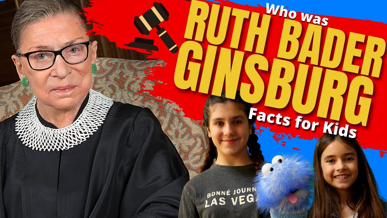 Who Was RUTH BADER GINSBURG? | Facts For Kids | Women's History