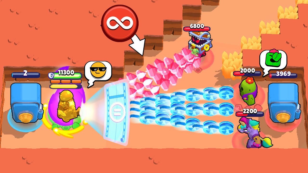 INFINITY ATTACKS! NOOB vs PRO HYPERCHARGE SAVES GAME 😎 Brawl Stars 2024 Funny Moments, Fails ep.1504