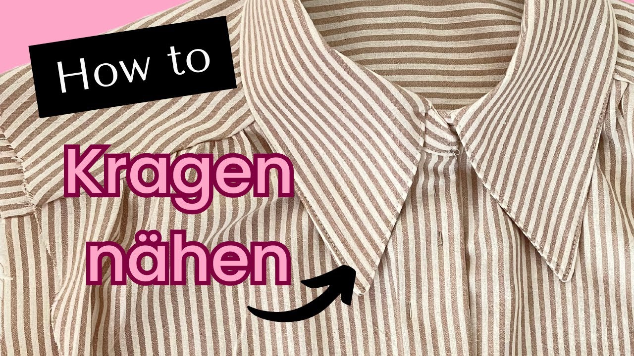 Hemdblusenkragen nähen - Schritt-für-Schritt Anleitung 🌟