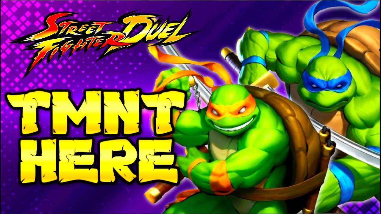 TMNT SUMMONS & Showcase - Street Fighter: Duel (ストリートファイター)