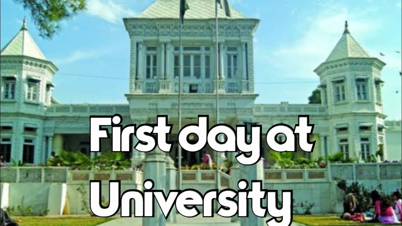First day at University | Short tour of Fatima Jinnah University Rawalpindi FJWU