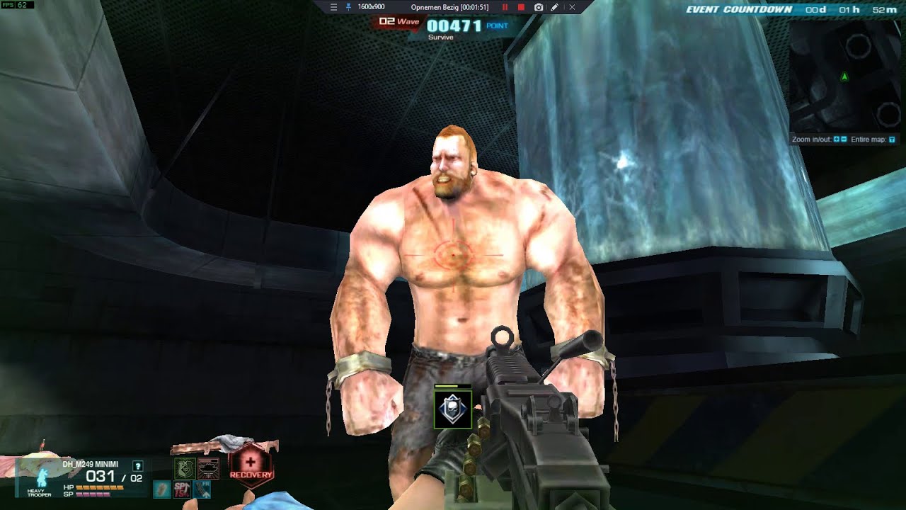 [RuSH SoLo SuRViVED] WarRock Zombie Mode Defence, Rush, Second Lab 2020-03-08