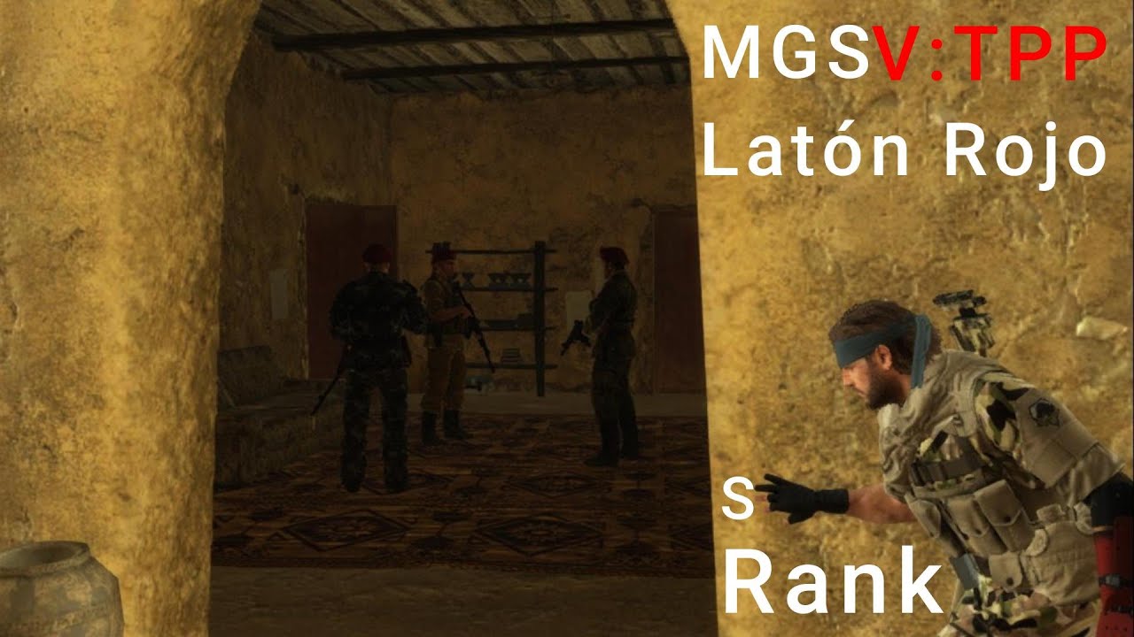 MGSV: TPP - Latón Rojo | S Rank (Perfect Stealth)