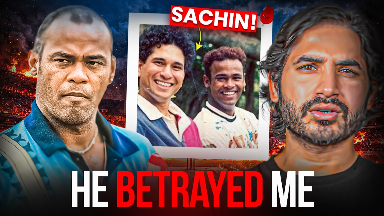 Why SACHIN Tendulkar's BEST Friend 'VINOD KAMBLI' Collapsed?