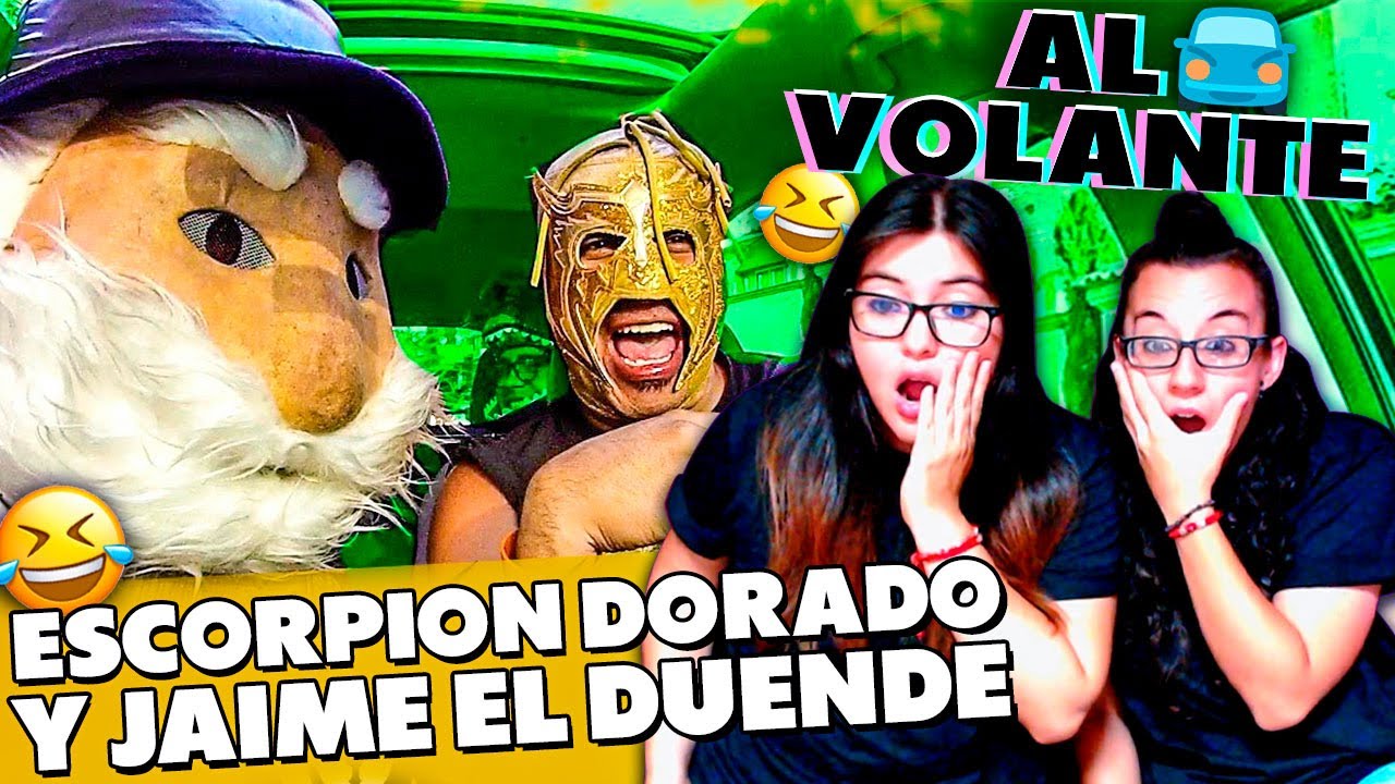 🇪🇸 ESPAÑOLA REACCIONA a JAIME DUENDE y SUPER ESCORPIÓN DORADO al VOLANTE (por PRIMERA VEZ) 🇲🇽🤣
