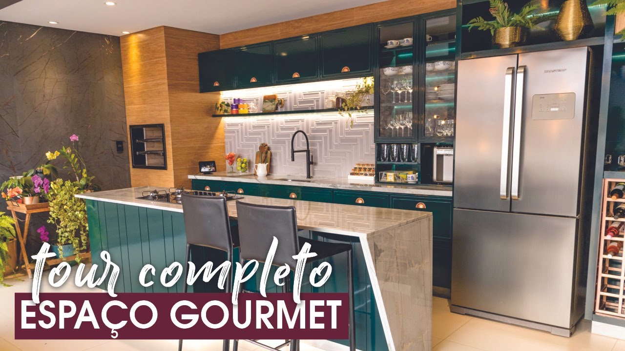 Tour Completo Minha Área Gourmet - Larissa Reis Arquitetura