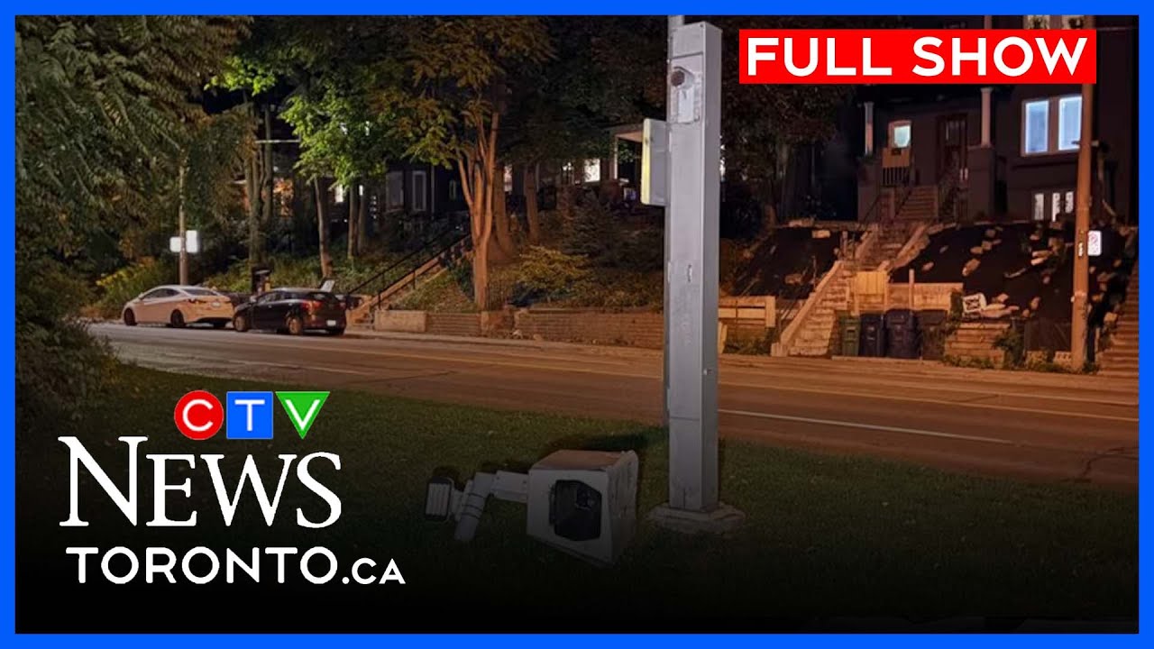 Investigation underway after three speed cameras cut down | CTV News Toronto at Six for Sept.19 2025