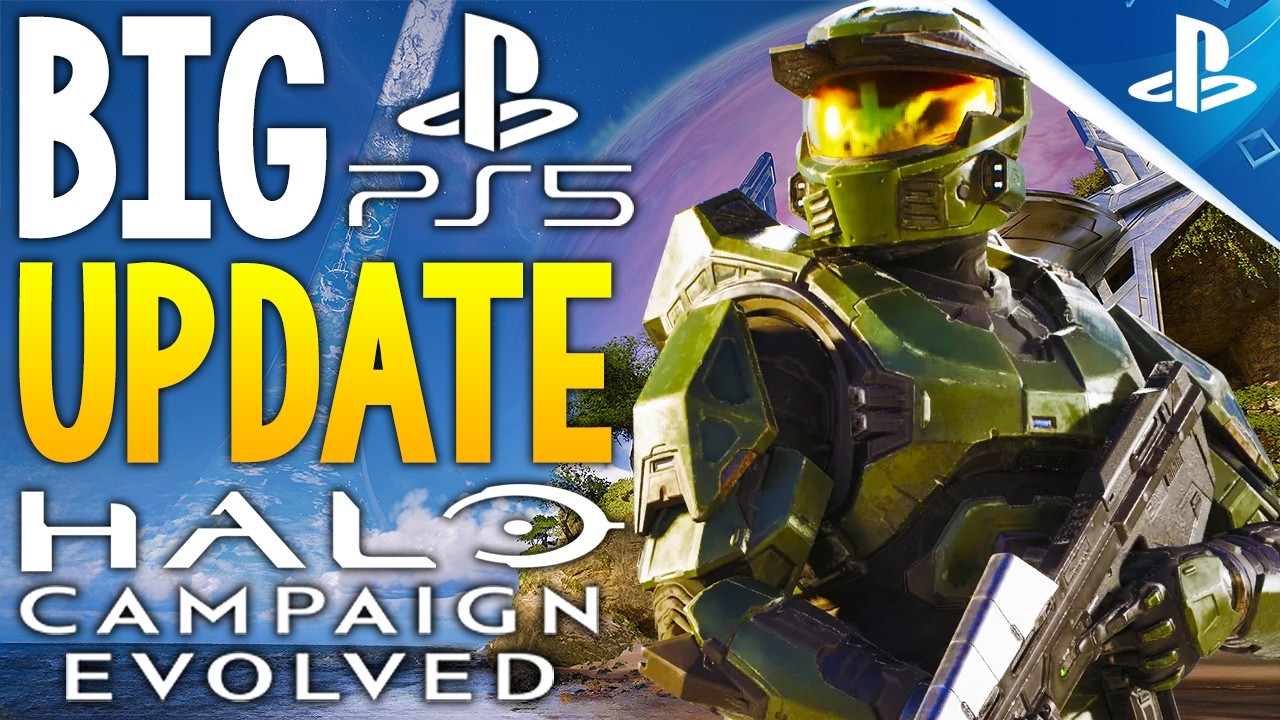 BIG Halo PS5 UPDATE - The Future of Halo on PlayStation + More Halo Campaign Evolved News!