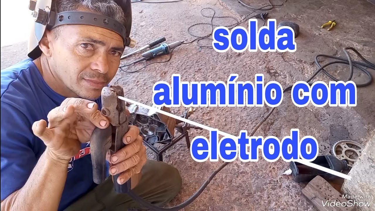 é possível soldar com eletrodo de alumínio
