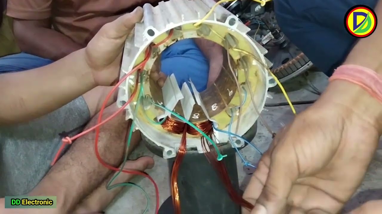 Datai 6 Phase Motor rewinding/Datai6 tar motor rewinding/Datai motor rewinding