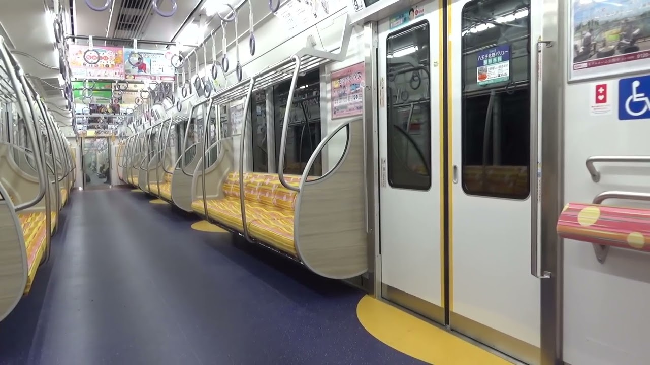 【日立フルSIC】京王線新型車両2000系 走行音・VVVF音　京王多摩センター〜橋本　Keio Line new train 2000 series running sound