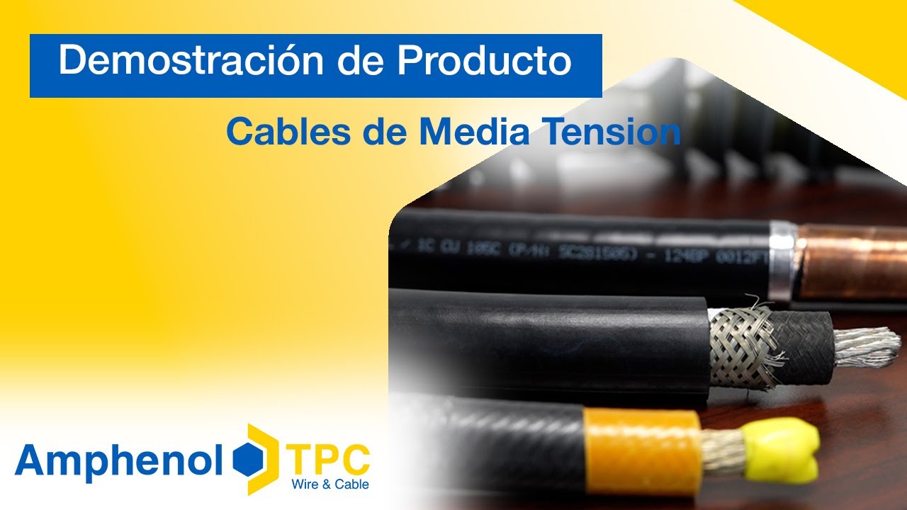 Cables de Media Tensión Amphenol TPC Diseñados para Alimentar los Entornos Más Exigentes
