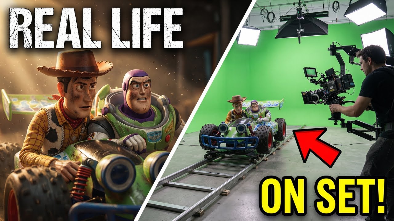 Toy Story: Live Action Movie – Behind The Scenes! 🎬🚀