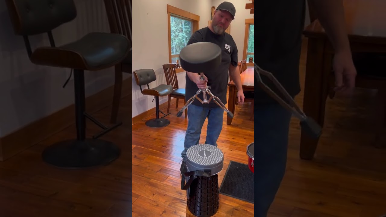 🔥COLLAPSIBLE THRONE🔥￼NUMANU.NET 🥁                       PROMO CODE: SMACKPAC 10% off #drumthrone