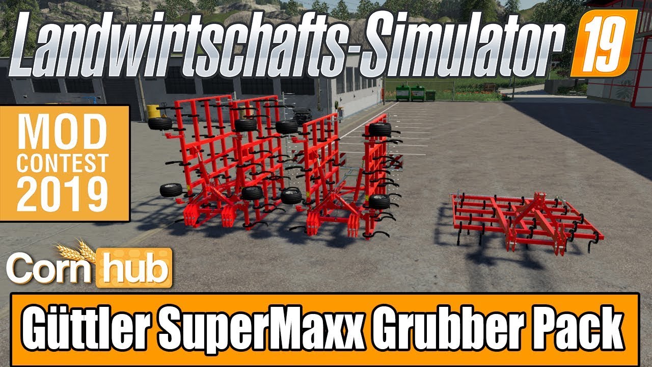 LS19 Modvorstellung - Güttler SuperMaxx Grubber Pack - LS19 Mods