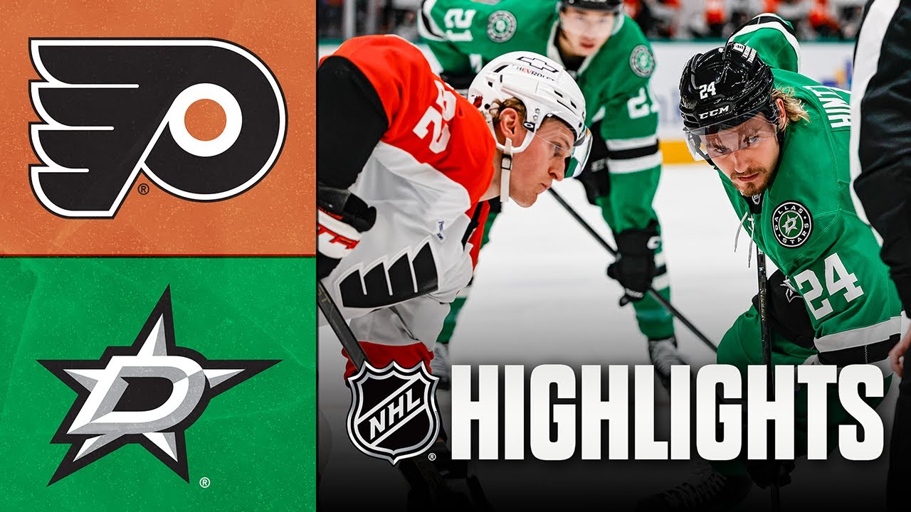 Philadelphia Flyers vs. Dallas Stars | NHL Highlights | November 15, 2025