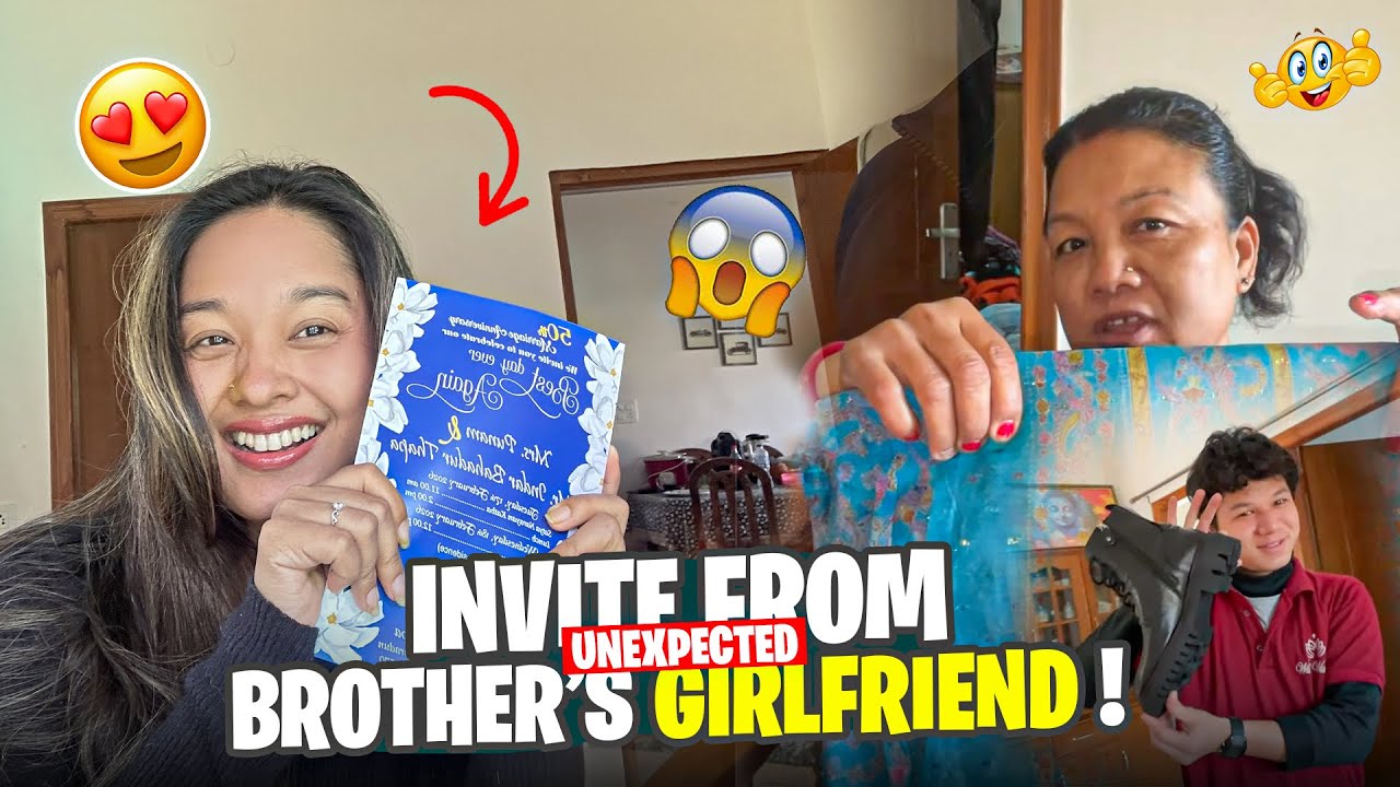 Unexpected Invitation Aya Bhai ki Girlfriend ke Ghar se!😱 | Alisha Thapa