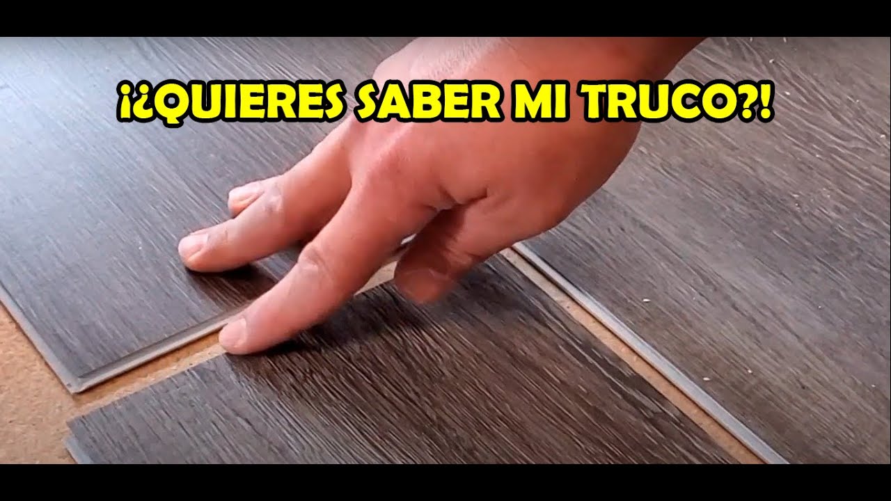 CÓMO INSTALAR PISOS LAMINADOS!!!😉👌(Trucos y consejos)