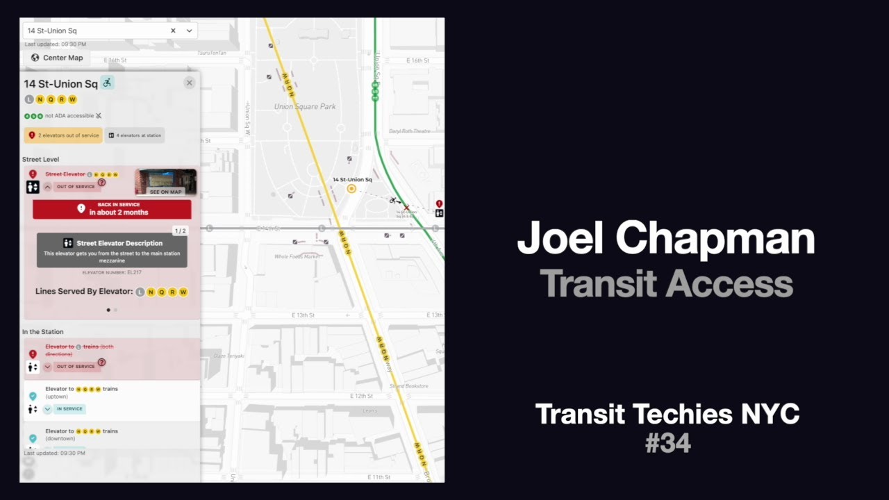 Joel Chapman - Transit Access (Transit Techies #34)