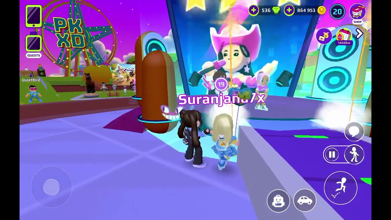 Serena serenata show Concert pk xd 💖#pkxduniversd #pkxd #show 