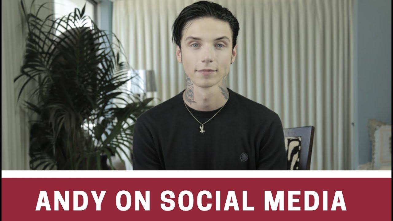 Andy Biersack Opens Up About Social Media Pressure
