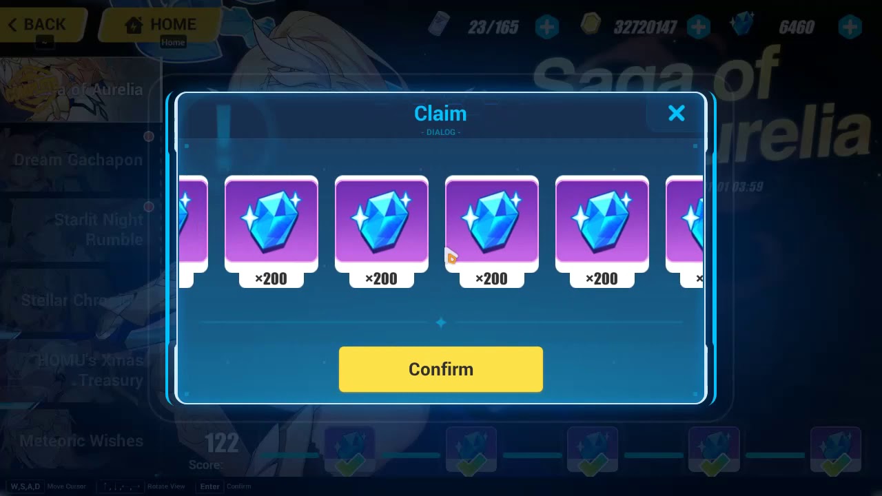 Honkai Impact 3 Saga of Aurelia Free 1200 Crystals - Honkai Impact 3 Free Crystals