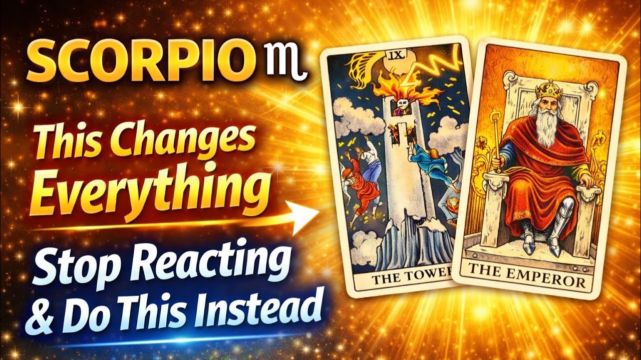 SCORPIO ♏️ BONUS | This Changes Everything — Stop Reacting & Do This Instead