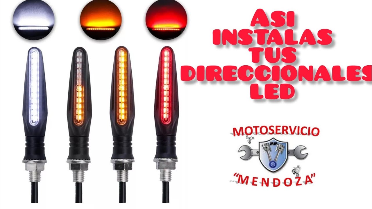 C&oacute;mo instalar tus Direccionales Led F&aacute;cil