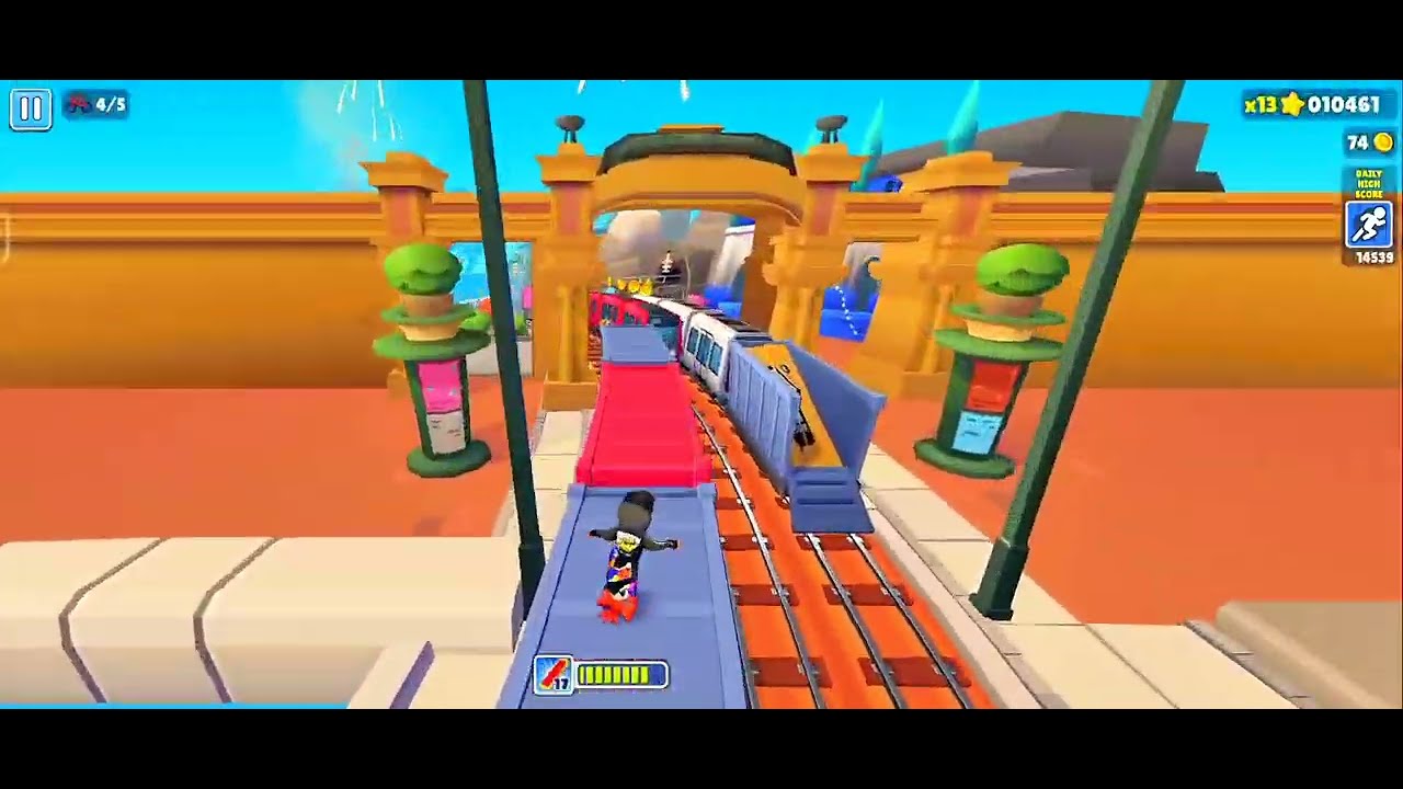 Subway surfers sidney map gameplay subway surfers 4K QUALITY