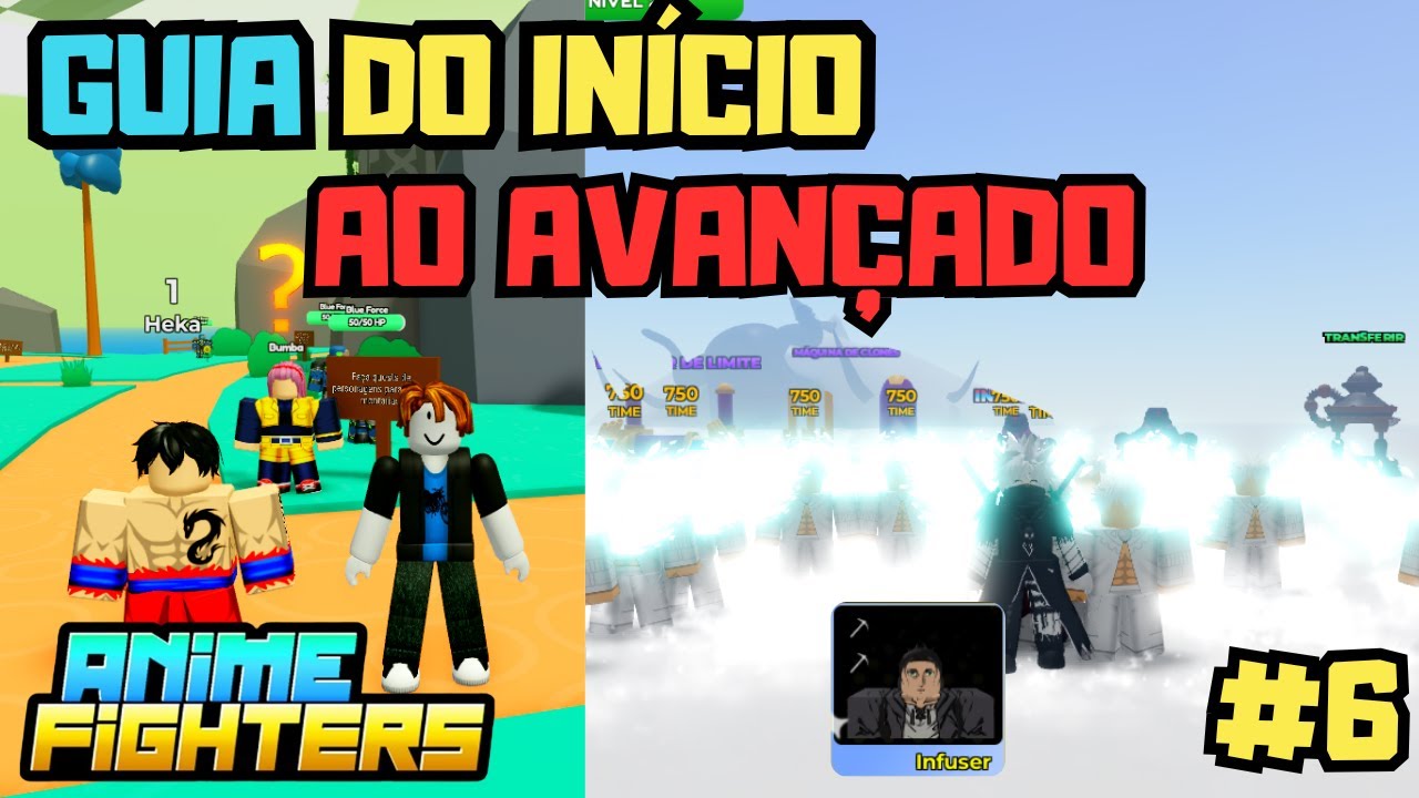 COMEÇANDO NO ANIME FIGHTERS DO INICIANTE AO AVANÇADO #6