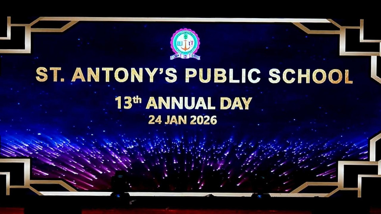 🎉✨ St. Antony's Public School – 13th Annual Day Celebration ✨🎉