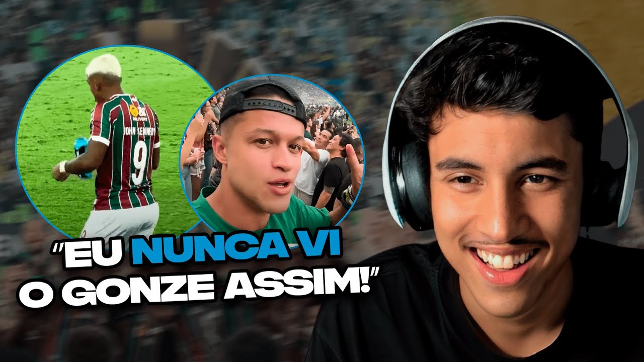 REACT DO RENATINHO: @GonzeNeles - BOCA JUNIORS 1 x 2 FLUMINENSE - FINAL DA LIBERTADORES