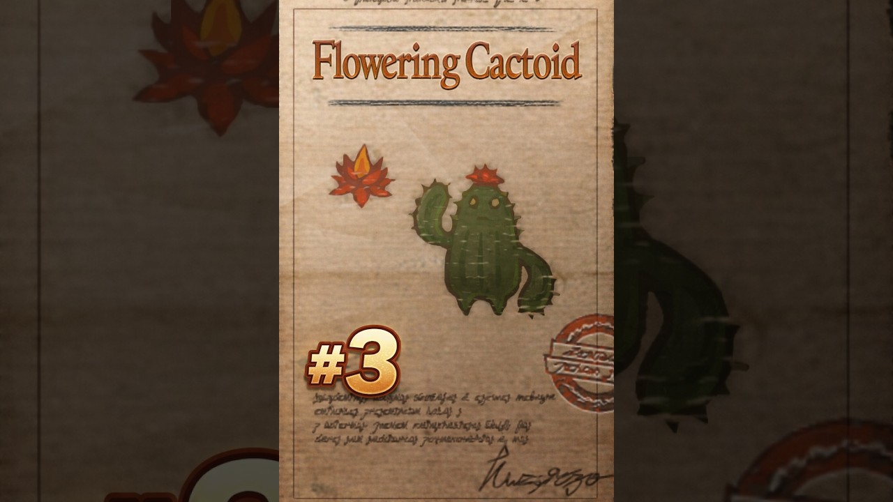CAÇADA #3 – FLOWERING CACTOID
