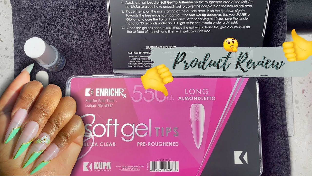 Soft Gel Tips by Kupa Inc