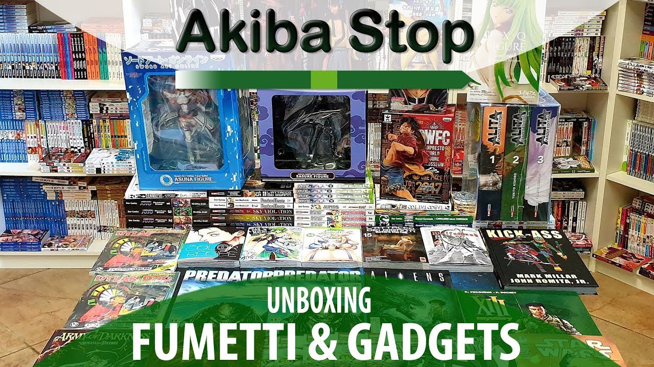[UNBOXING] Novità Fumetti e Gadget Prima Settimana Marzo 2019