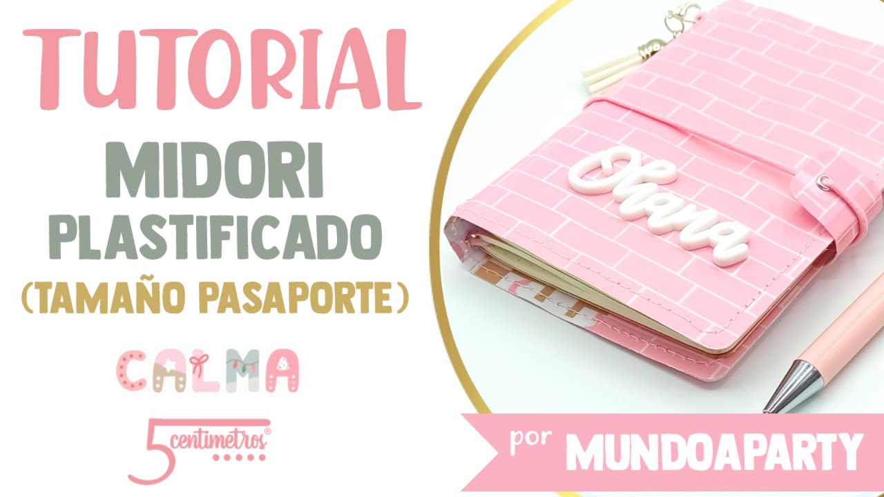 Tutorial: MIDORI PLASTIFICADO | Travel Journal 🌍 Scrapbooking en Español