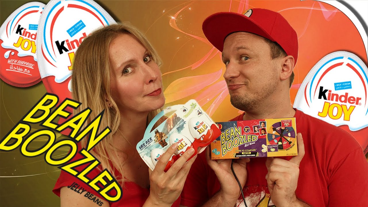 BENMASTERFUL Bean Boozled CHALLENGE mit Kinder Joy Unboxing | Ice Age 5 Figuren | Zanzarah