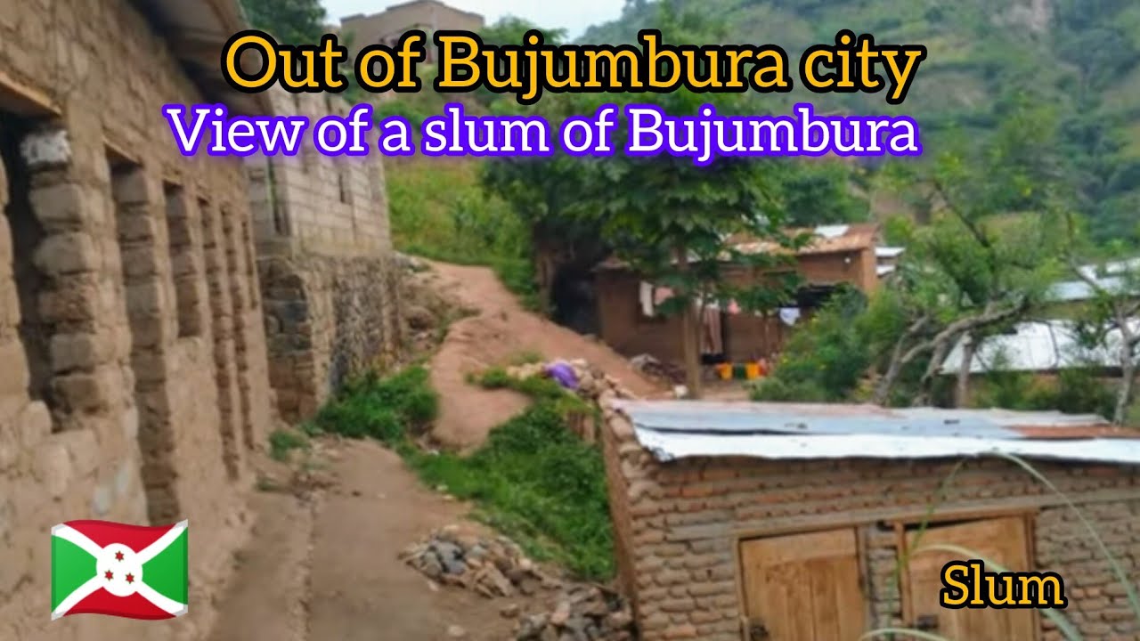 Slum views  in Bujumbura Burundi in 2025@backpaeger