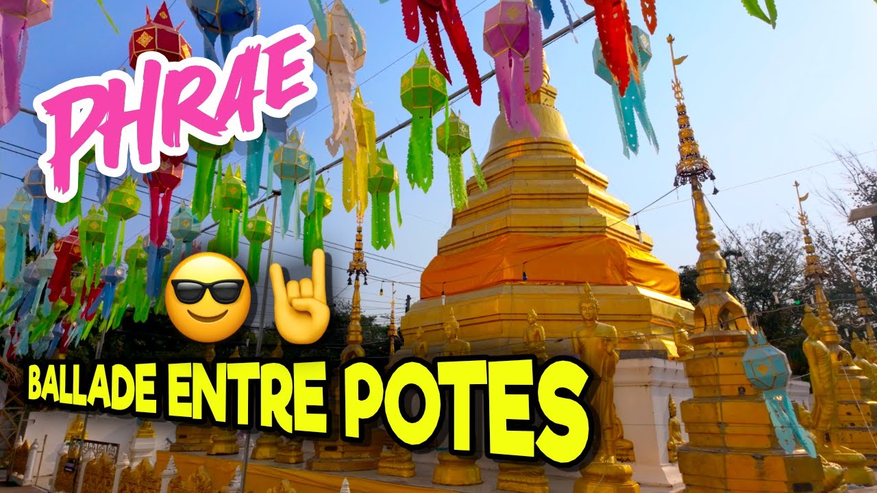🇹🇭 PHRAE : les retrouvailles ! 🍻 #thailande #thaïlande #vlog #voyage #asie #djipocket3