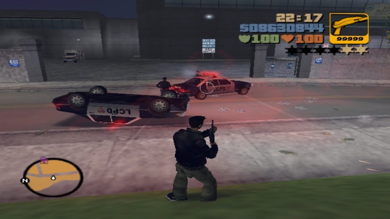 gta 3 in 2021 gameplay police chase
