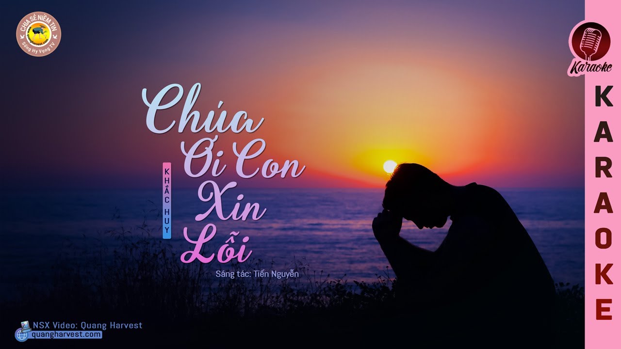 CHÚA ƠI! CON XIN LỖI - BEAT KARAOKE 😭 | GIỌT LỆ ĂN NĂN VÀ KHÁT KHAO ĐƯỢC THA THỨ | SONG HY VONG TV