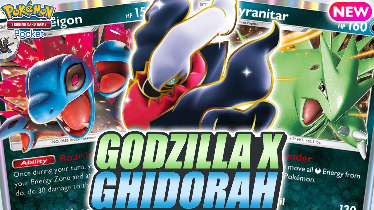 ULTIMATE KAIJU COMBO ! HYDREIGON & TYRANITAR Are UNSTOPPABLE ! - Pokemon TCG Pocket