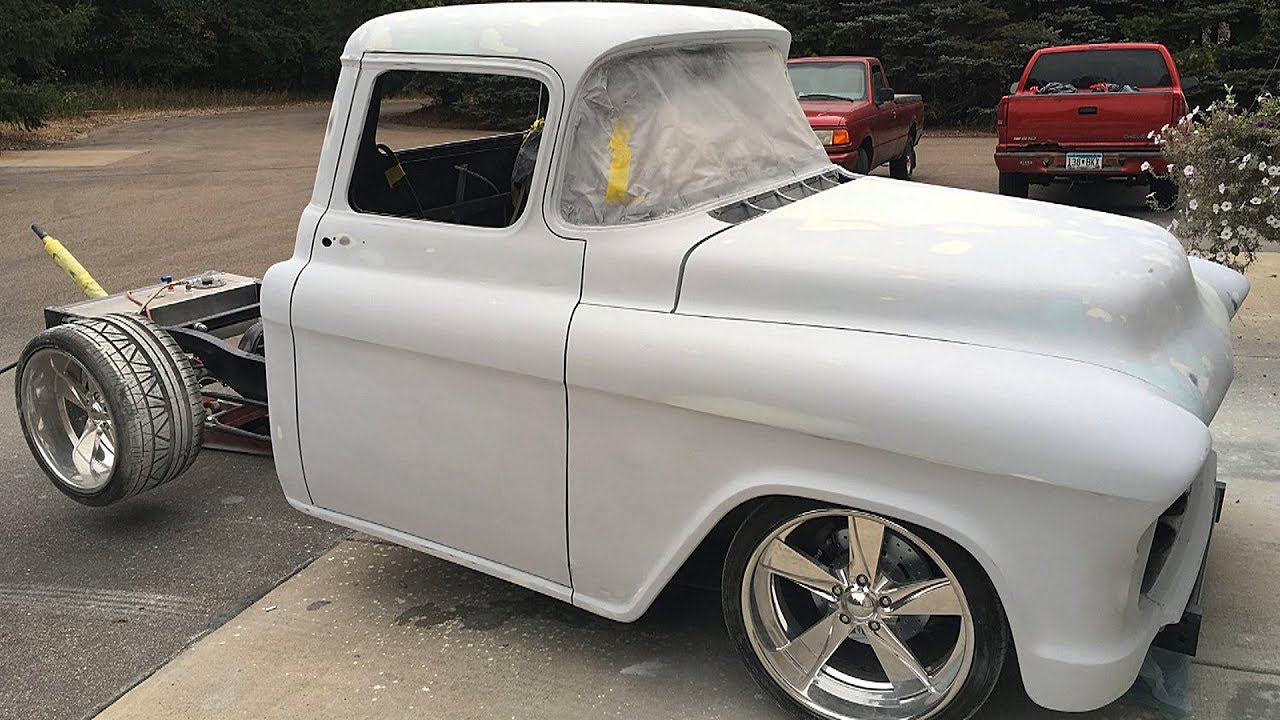 1955 Chevrolet 3100 Stepside Pickup Truck Build Project