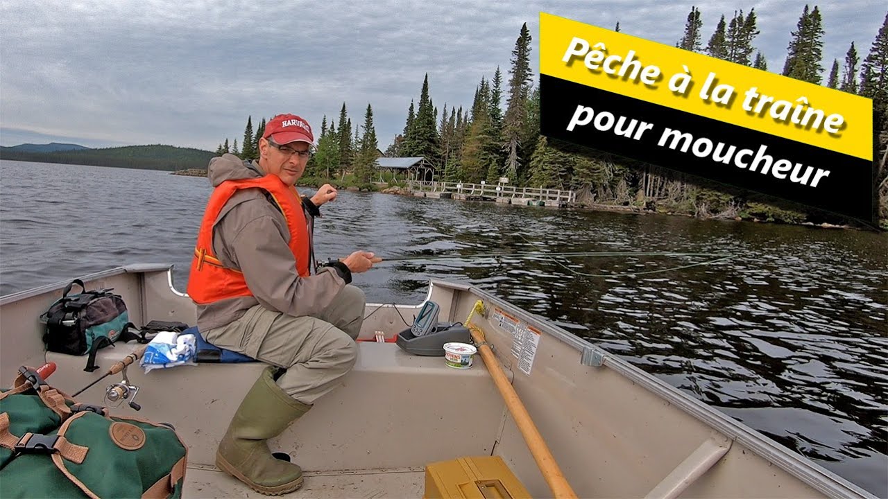 Pêche à la traîne pour moucheur
