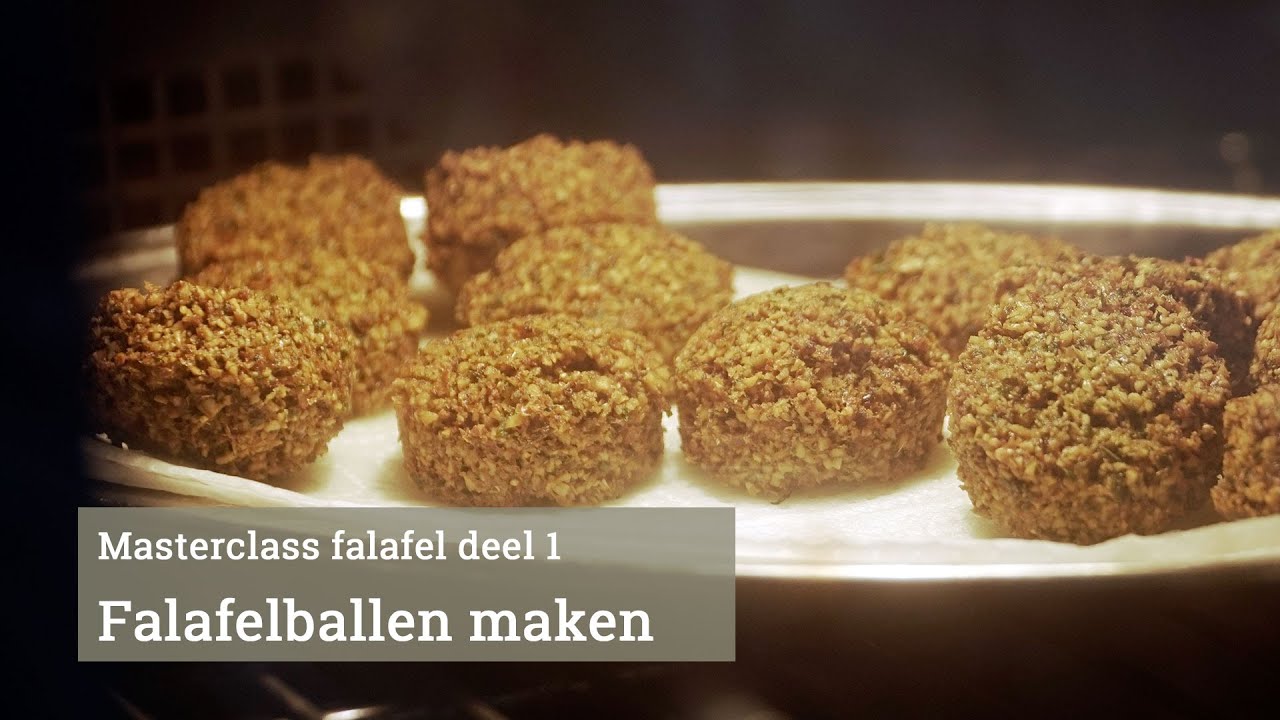 Falafel Masterclass deel 1: falafelballen maken