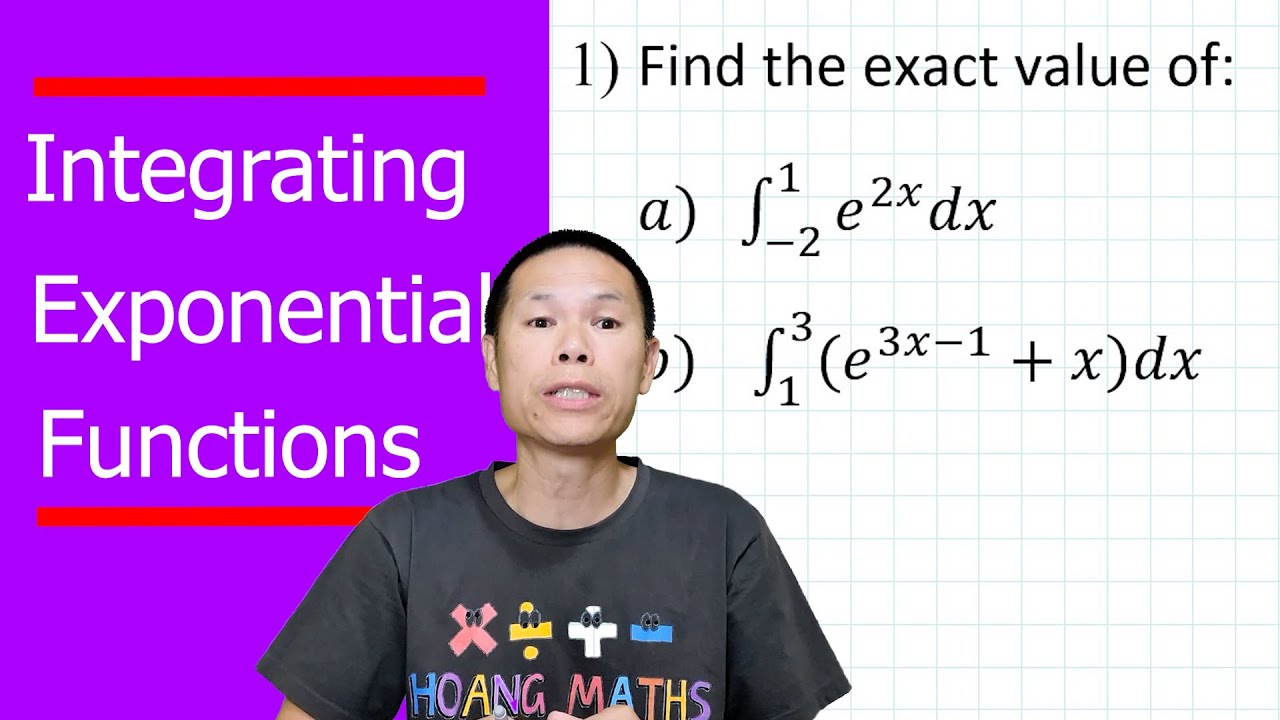 Definite Integration Involving Exponential Functions