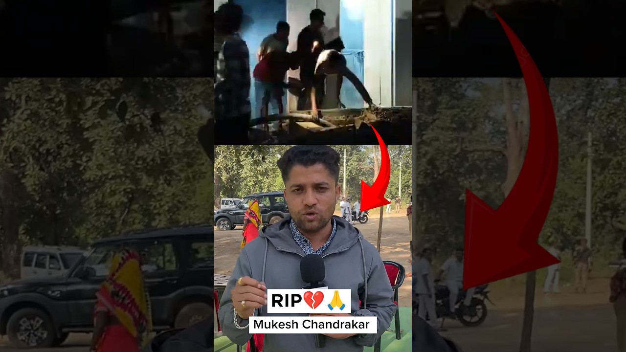 Justice For Mukesh Chandrakar 😢💔 | #mukeshchandrakar