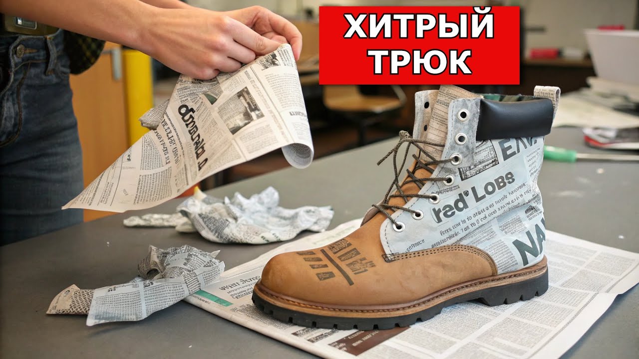 Ноги больше МЁРЗНУТЬ НЕ БУДУТ!💥 ХИТРЫЙ ТРЮК,о котором Вы точно не знали! Сушим ОБУВЬ без СУШИЛКИ?