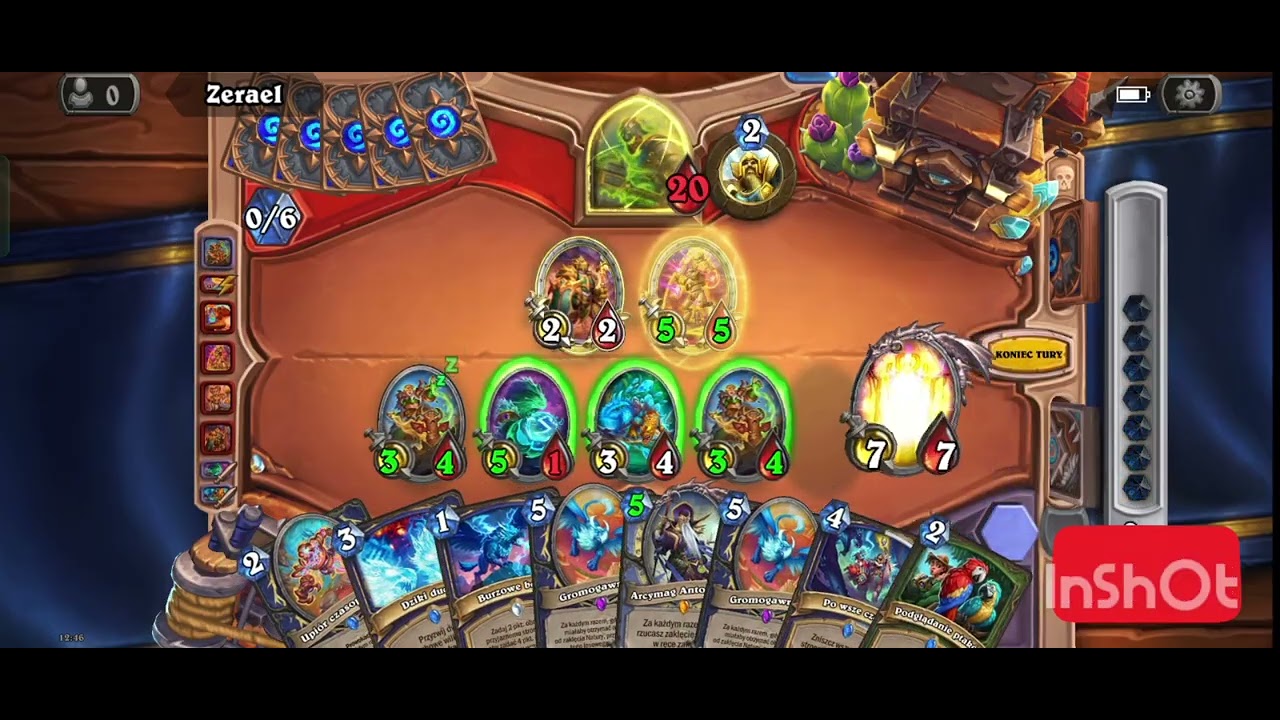 Hearthstone Szaman z kulami ognia:D #hearthstone 