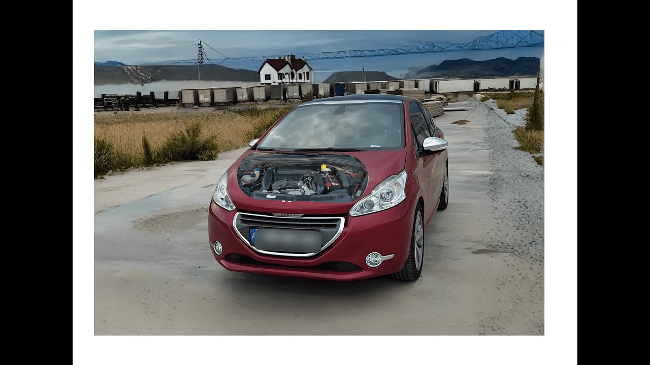 Peugeot 208 1 6 THP 156HP Motor Bölümü Genel Bakış / Peugeot 208 1.6 THP Engine Compartment Overview
